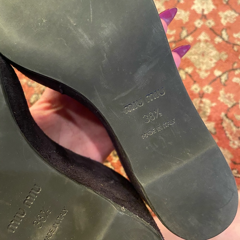 Nwot Miu Miu Platform Sandals! - image 4